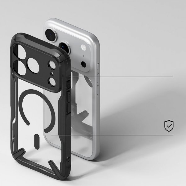 Ringke iPhone 17 Pro Max Skal Fusion X Magnetic Svart