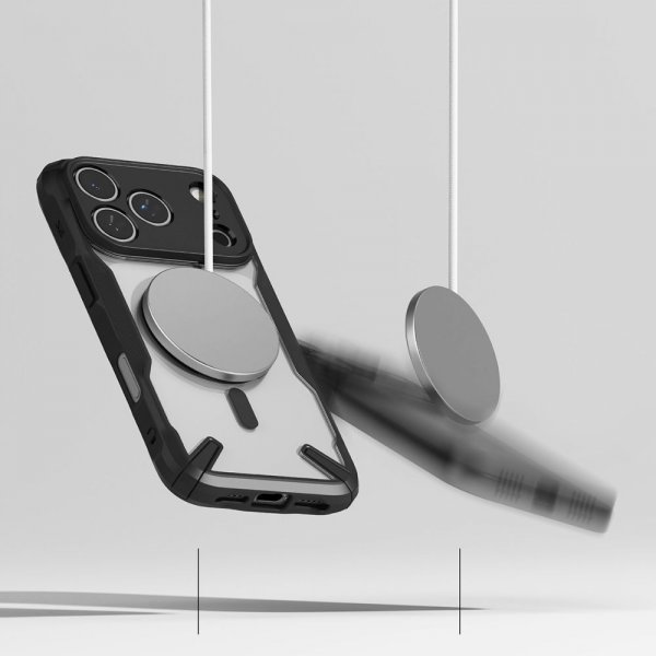 Ringke iPhone 17 Pro Max Skal Fusion X Magnetic Svart