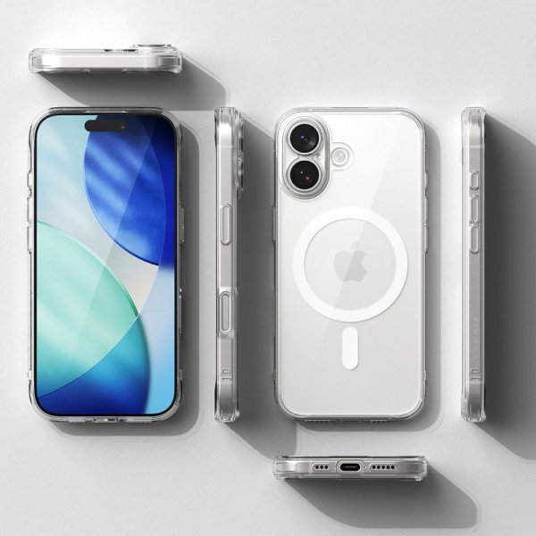 Ringke iPhone 17 Skal Fusion Magnetic Transparent