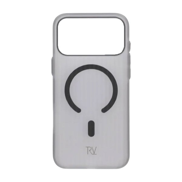 Rvelon iPhone 17 Pro Max Skal Korrugerad MagSafe Svart