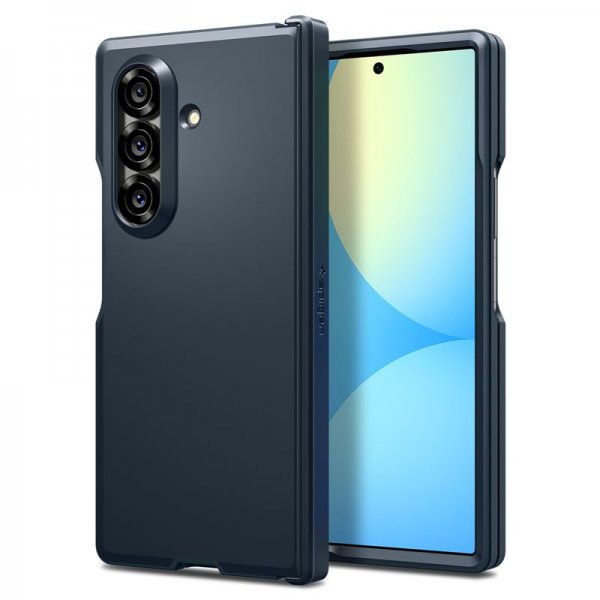 Spigen Samsung Galaxy Z Fold 7 Skal Tough Armor Pro MagFit Metal Slate