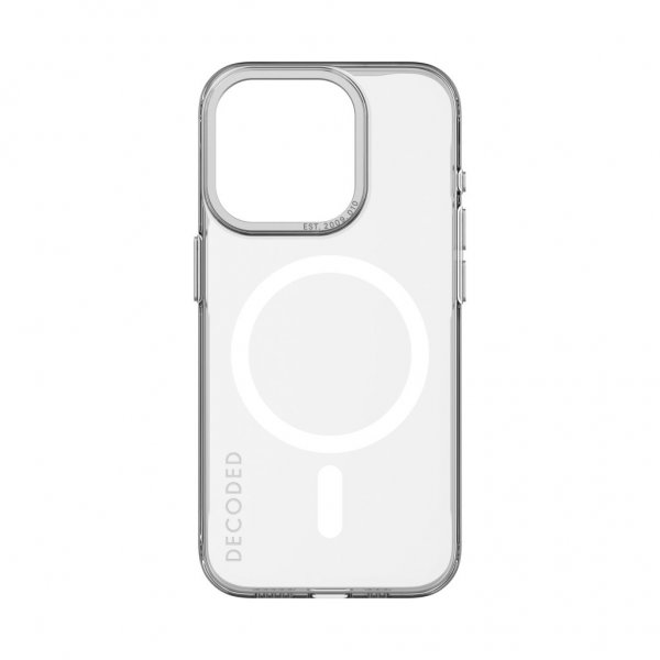 Decoded iPhone 15 Pro Skal Recycled Plastic Clear Case Transparent