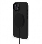 Decoded iPhone 14 Plus Skal Leather Backcover Svart