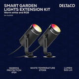 Deltaco Smart Home 2 lampor Förlängning till SH-GLK01 Trädgårdsbelysning