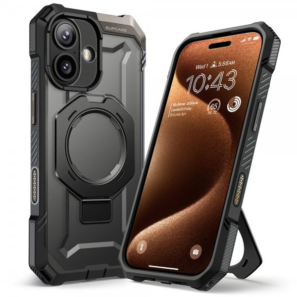 Supcase iPhone 17 Skal UB Grip MagSafe Svart
