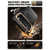 Supcase iPhone 17 Pro Skal Ares Flip MagSafe Guld