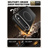 Supcase iPhone Air Skal Ares Flip MagSafe Svart