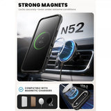 Supcase iPhone Air Skal Ares Flip MagSafe Svart