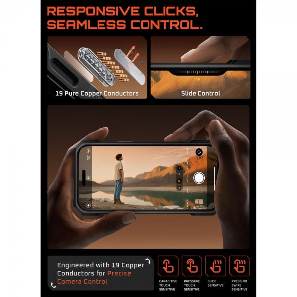 Supcase iPhone 17 Pro Max Skal UB Grip MagSafe Svart