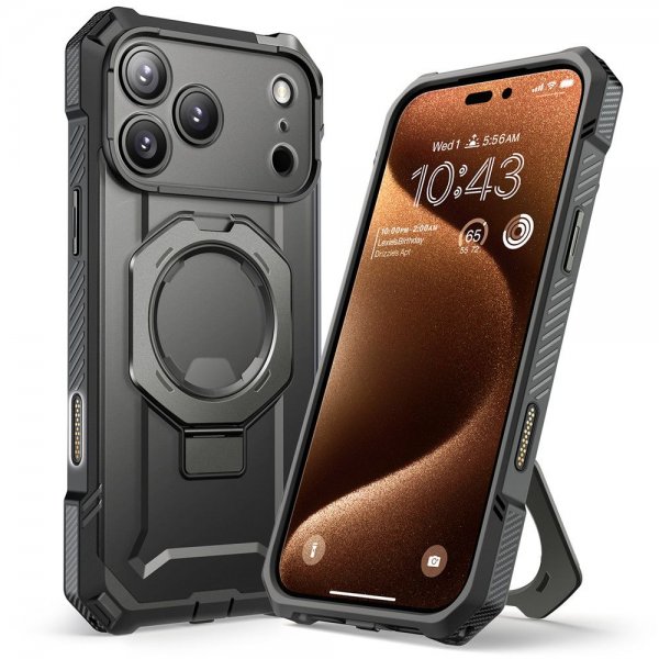 Supcase iPhone 17 Pro Max Skal UB Grip MagSafe Grå