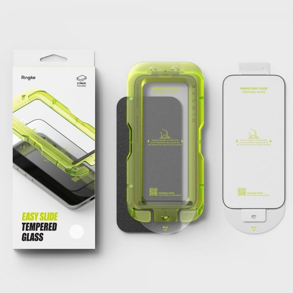 Ringke iPhone 17 Pro Max Skärmskydd Easy Slide 2-pack