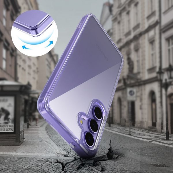 Tech-Protect Samsung Galaxy S25 FE Skal FlexAir Hybrid Transparent