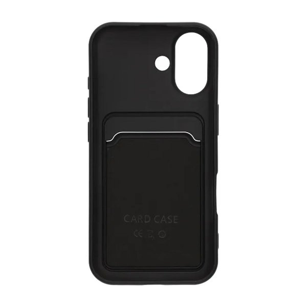 iPhone 17 Skal Korthållare Svart