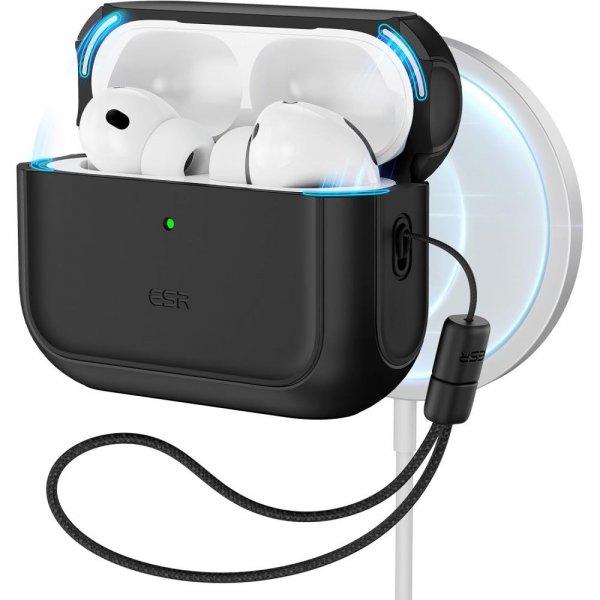 ESR AirPods Pro 3 Skal Orbit Hybrid HaloLock Svart