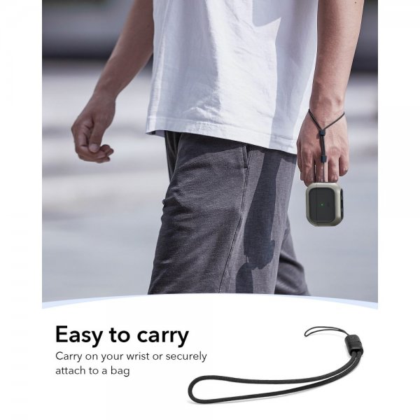ESR AirPods Pro 3 Skal Orbit Hybrid HaloLock Grå
