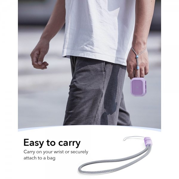 ESR AirPods Pro Skal Orbit Hybrid HaloLock Lila