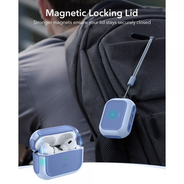 ESR AirPods Pro Skal Orbit Hybrid HaloLock Blå