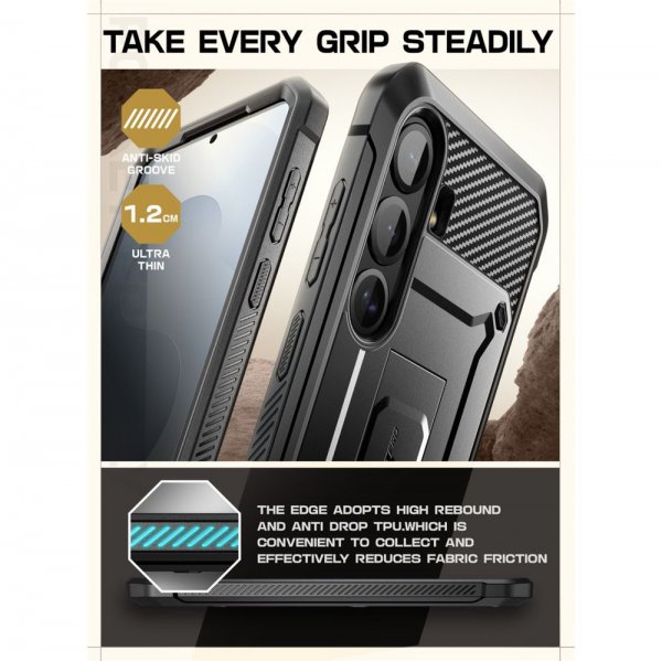 Supcase Samsung Galaxy S25 FE Skal UB Pro Svart