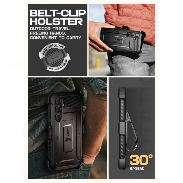 Supcase Samsung Galaxy S25 FE Skal UB Pro Svart