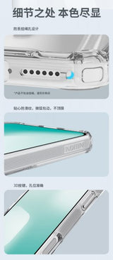 Nillkin iPhone 17 Pro Skal Nature Pro Series MagSafe Transparent