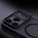 Nillkin iPhone 17 Pro Max Skal CamShield Pro MagSafe Transparent Svart