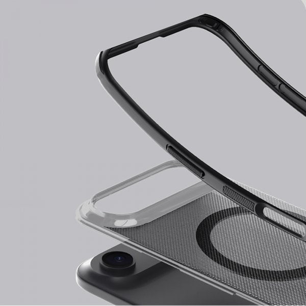 Nillkin iPhone Air Skal Super Frosted Shield Pro MagSafe Transparent Svart