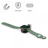 Hama Apple Watch Laddare med USB-C kontakt Svart