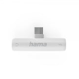 Hama Ljudadapter 2xUSB-C Vit