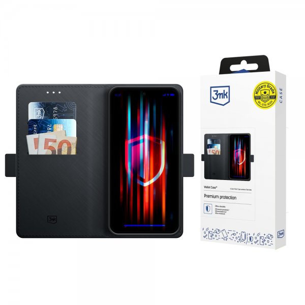 3mk Xiaomi Redmi Note 15 Pro+ 5G Fodral Wallet Svart
