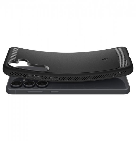 Spigen Samsung Galaxy S25 FE Skal Rugged Armor Matte Black