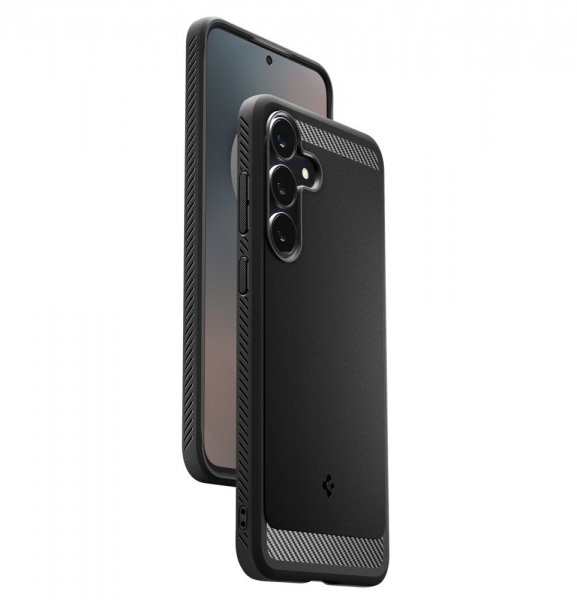 Spigen Samsung Galaxy S25 FE Skal Rugged Armor Matte Black