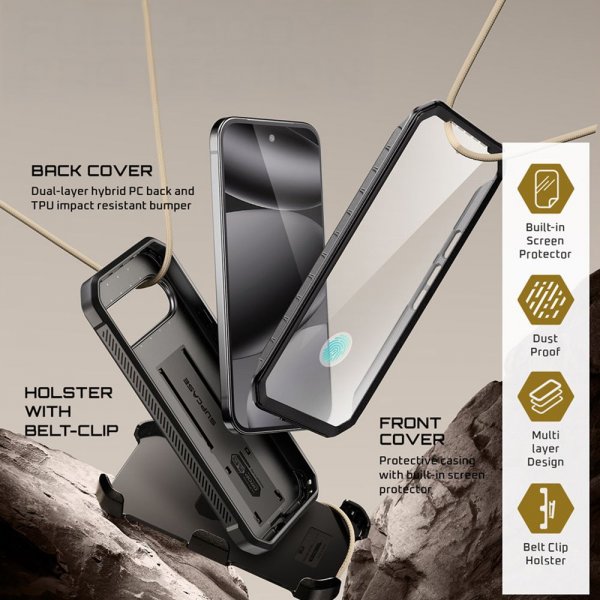 Supcase Google Pixel 10 Pro XL Skal UB Pro Svart