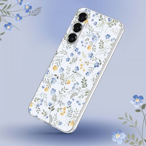 Tech-Protect Xiaomi Redmi 15C Skal FlexAir Blommönster