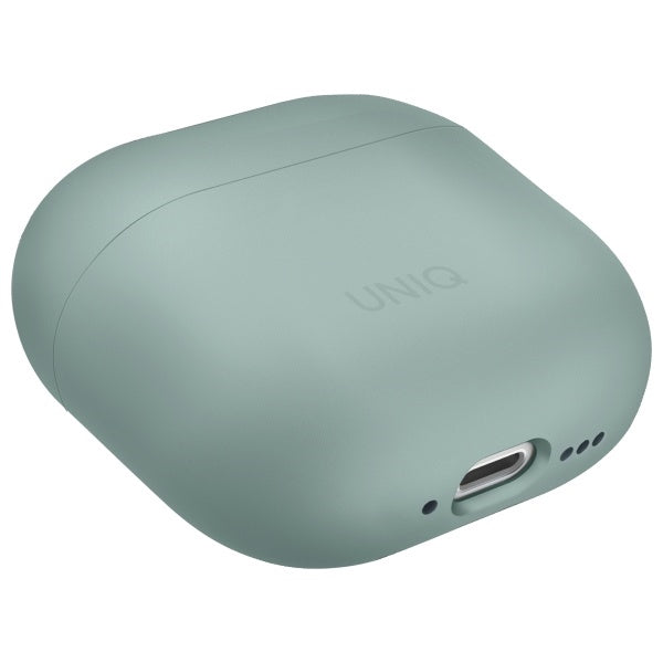 UNIQ AirPods 4 Skal Lino Grön