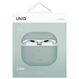 UNIQ AirPods 4 Skal Lino Grön