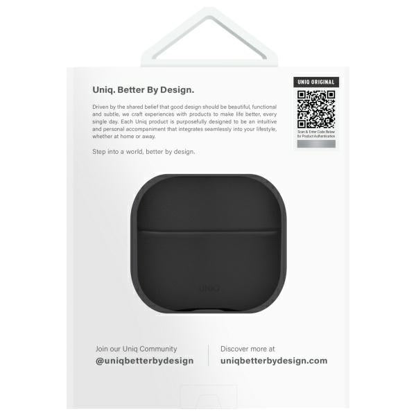 UNIQ AirPods 4 Skal Lyden DS Svart