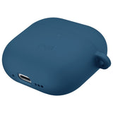 UNIQ AirPods 4 Skal med Earhooks Nexo Blå