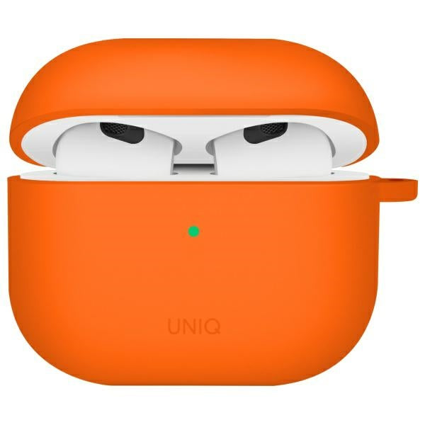 UNIQ AirPods 4 Skal med Earhooks Nexo Orange