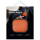 UNIQ AirPods 4 Skal med Earhooks Nexo Orange