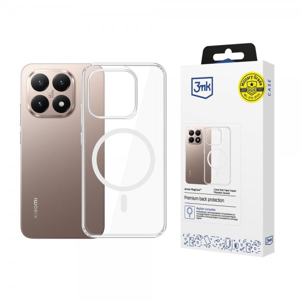 3mk Xiaomi 15T Skal Armor MagCase Transparent