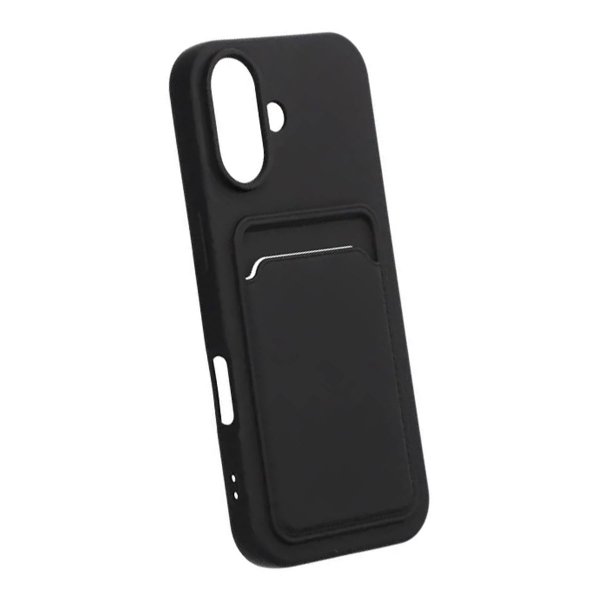 iPhone 17 Skal Korthållare Svart