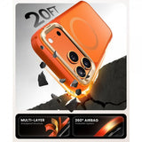 Supcase iPhone 17 Pro Max Skal Ares Flip MagSafe Orange