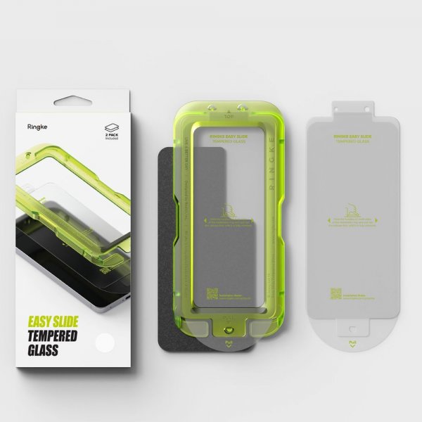 Ringke Samsung Galaxy S25 FE Skärmskydd Easy Slide 2-pack