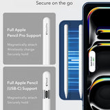 ESR iPad Pro 13 (M4/M5) Fodral Rebound Magnetic Blå