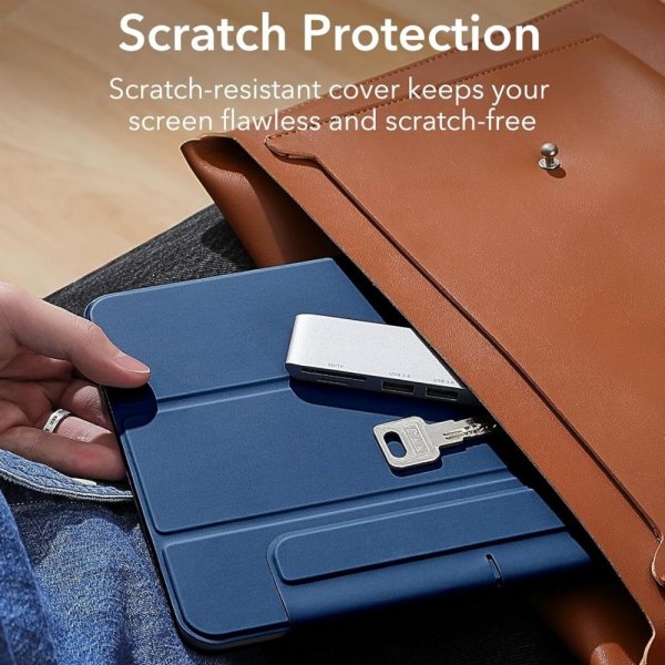 ESR iPad Pro 13 (M4/M5) Fodral Rebound Magnetic Blå