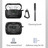 ESR AirPods Pro 3 Skal Cyber FlickLock MagSafe Svart