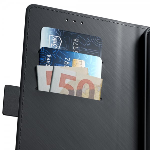 3mk Samsung Galaxy A37 Fodral Wallet Svart