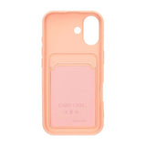 iPhone 17 Skal Korthållare Rosa