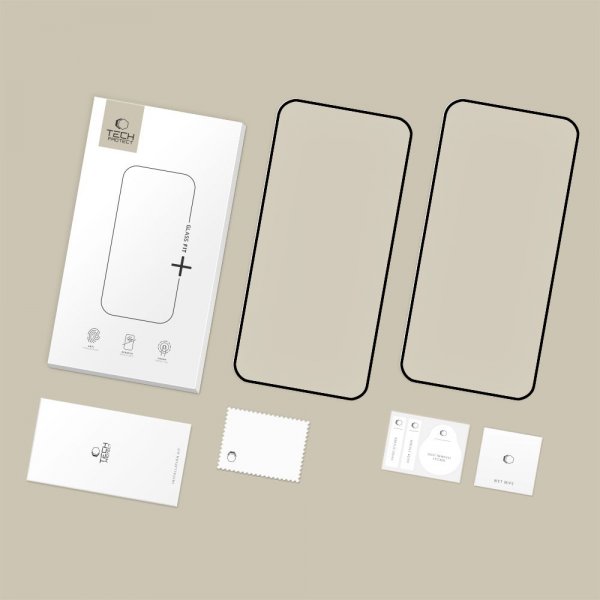 Tech-Protect Xiaomi Redmi Note 15 Pro 5G Skärmskydd Glass Fit+ 2-pack