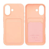 iPhone 17 Skal Korthållare Rosa
